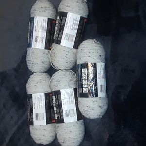 5 skeins Red Heart super saver